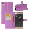 Чехол с визитницей для Sony Xperia XA1 Ultra (фиолетовый)