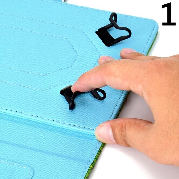 Универсальный чехол Coloured Drawing для планшета 8 дюймов (Blue Butterfly) Универсальный чехол Coloured Drawing для планшета 8 дюймов (Blue Butterfly)