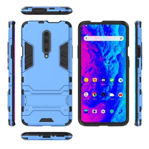 Чехол Duty Armor для OnePlus 7 Pro (голубой) Чехол Duty Armor для OnePlus 7 Pro (голубой)