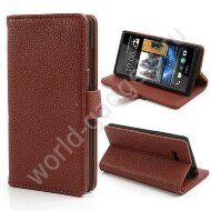 Горизонтальный чехол для HTC Desire 600 (коричневый) Горизонтальный чехол для HTC Desire 600 (коричневый)