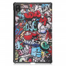 Чехол Smart Case для Lenovo Tab K10 TB-X6C6 - 10,3 дюймов (Graffiti)