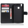 Чехол с визитницей для DOOGEE X5 Max / X5 Max Pro (черный)