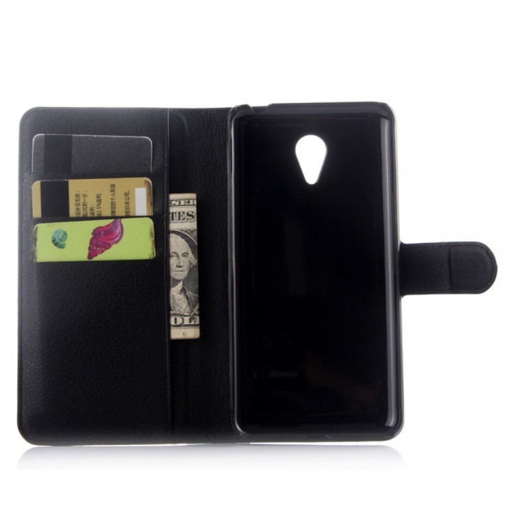 Чехол с визитницей для Meizu M2 Note (черный)