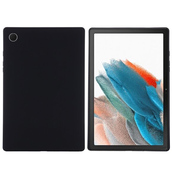 Силиконовый чехол Mobile Shell для Samsung Galaxy Tab A8 10.5 (2021) SM-X200 / SM-X205 (черный)