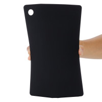 Силиконовый чехол Mobile Shell для Samsung Galaxy Tab A8 10.5 (2021) SM-X200 / SM-X205 (черный)