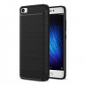 Чехол-накладка Carbon Fibre для Xiaomi Mi5 (черный)