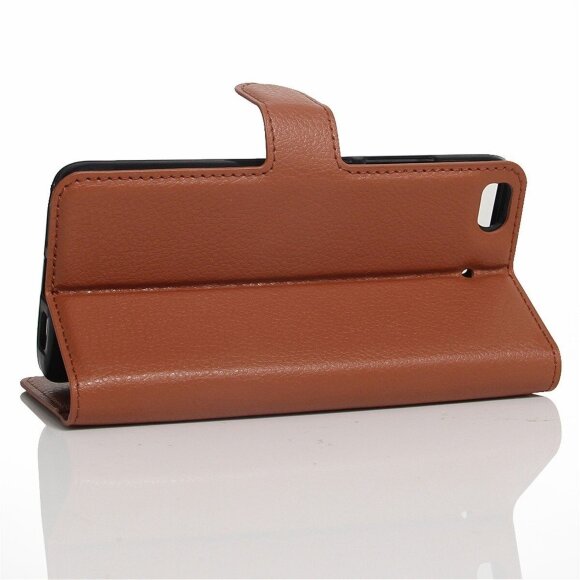 Чехол с визитницей для Xiaomi Mi5S (коричневый)