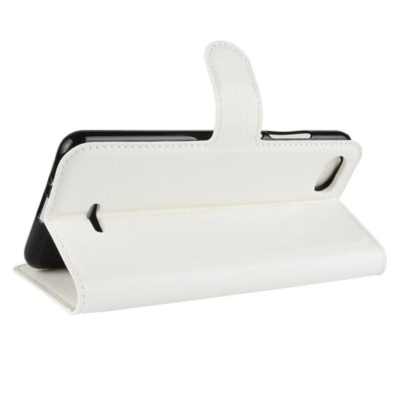 Чехол с визитницей для Xiaomi Redmi 6A (белый)