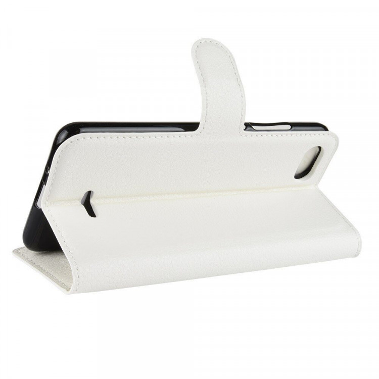 Чехол с визитницей для Xiaomi Redmi 6A (белый)