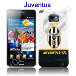 Пластиковый чехол для Samsung Galaxy S2 (клуб Juventus)