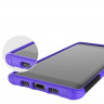 Чехол Hybrid Armor для Xiaomi Mi Note 2 (черный + фиолетовый)
