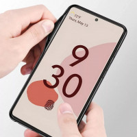 Чехол с тканевой текстурой для Google Pixel 8 (черный)