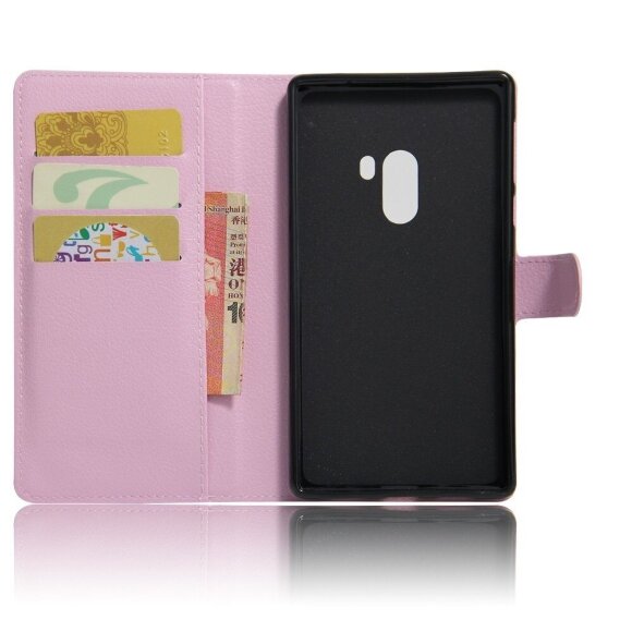 Чехол с визитницей для Xiaomi Mi Mix (розовый)