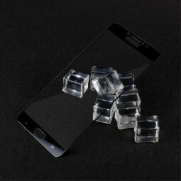 Защитное стекло 3D для Samsung Galaxy C7 Pro (черный)