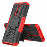Чехол Hybrid Armor для Xiaomi Redmi 8 / Redmi 8A (черный + красный)