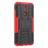Чехол Hybrid Armor для Xiaomi Redmi 8 / Redmi 8A (черный + красный)
