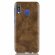 Кожаная накладка-чехол Litchi Texture для Samsung Galaxy M20 (коричневый)
