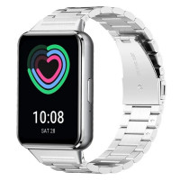 Стальной браслет для Samsung Galaxy Fit 3 SM-R390 (серебряный)