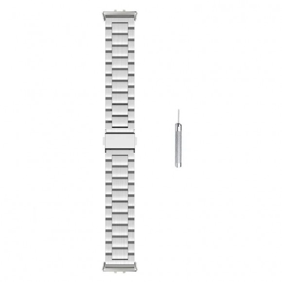 Стальной браслет для Samsung Galaxy Fit 3 SM-R390 (серебряный)