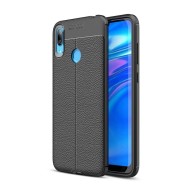 Чехол-накладка Litchi Grain для Huawei Y7 (2019) / Y7 Prime (2019) (черный) Чехол-накладка Litchi Grain для Huawei Y7 (2019) / Y7 Prime (2019) (черный)