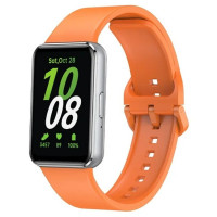 Силиконовый ремешок для Samsung Galaxy Fit 3 SM-R390 (оранжевый)