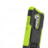 Чехол Hybrid Armor для Huawei Nova Plus (черный + зеленый)