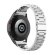 Стальной браслет для Samsung Galaxy Watch 4 / Watch 5 / Watch 5 Pro (серебристый)