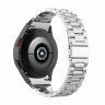 Стальной браслет для Samsung Galaxy Watch 4 / Watch 5 / Watch 5 Pro (серебристый)