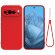 Силиконовый чехол Mobile Shell для Google Pixel 9 Pro XL (красный)