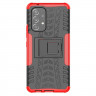 Чехол Hybrid Armor для Samsung Galaxy A53 5G (черный + красный)