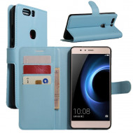 Чехол с визитницей для Huawei Honor V8 (голубой) Чехол с визитницей для Huawei Honor V8 (голубой)