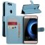 Чехол с визитницей для Huawei Honor V8 (голубой)