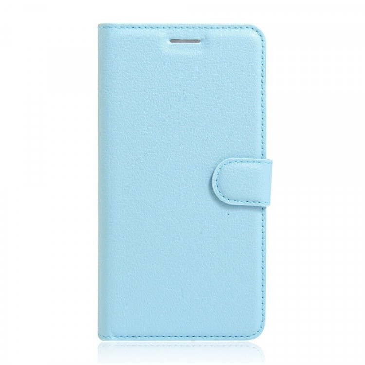 Чехол с визитницей для Huawei Honor V8 (голубой)