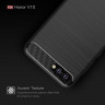 Чехол-накладка Carbon Fibre для Huawei Honor V10 / Honor View 10 (черный)