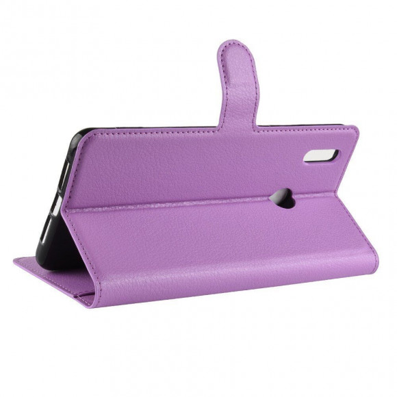 Чехол с визитницей для Huawei Honor Note 10 (фиолетовый) Чехол с визитницей для Huawei Honor Note 10 (фиолетовый)