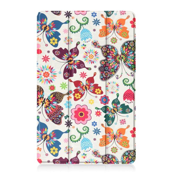 Чехол Smart Case для Realme Pad 10.4 (Butterfly and Flower) Чехол Smart Case для Realme Pad 10.4 (Butterfly and Flower)