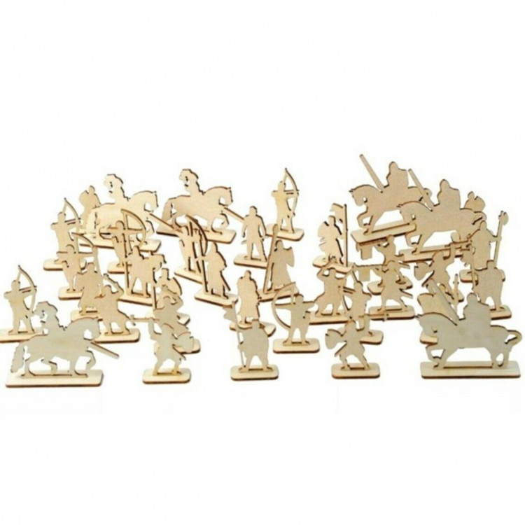 Набор рыцарей для крепости Хэппикон. 36 штук