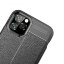 Чехол-накладка Litchi Grain для iPhone 11 Pro (черный)