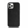 Кожаная накладка-чехол для iPhone 12 Pro Max (черный)