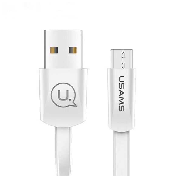 Кабель Usams U2 Micro-USB (белый)