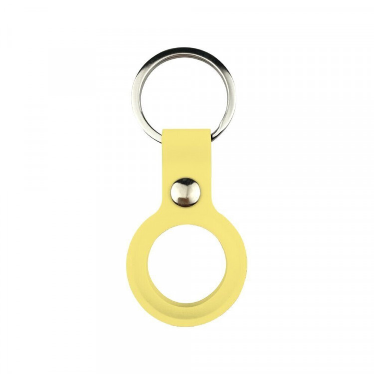 Силиконовый брелок для AirTag (желтый)