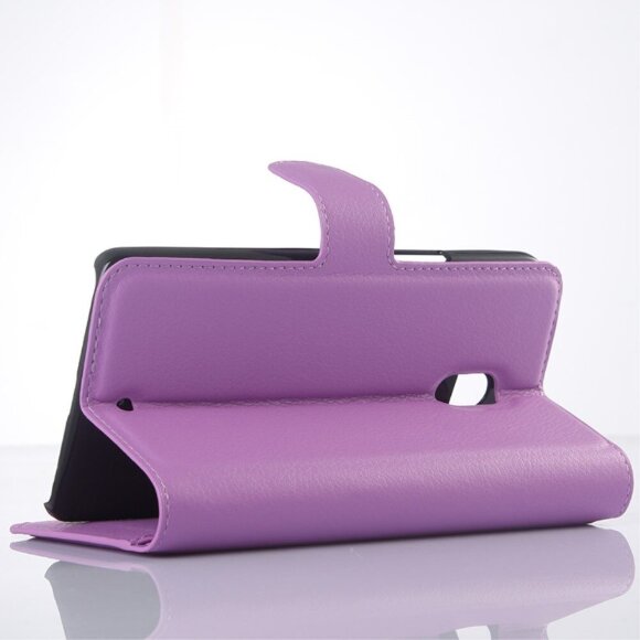 Чехол с визитницей для Motorola Moto X Play (фиолетовый)