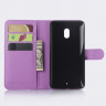 Чехол с визитницей для Motorola Moto X Play (фиолетовый)