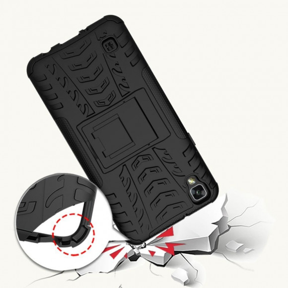 Чехол Hybrid Armor для LG X Style K200DS (черный) Чехол Hybrid Armor для LG X Style K200DS (черный)