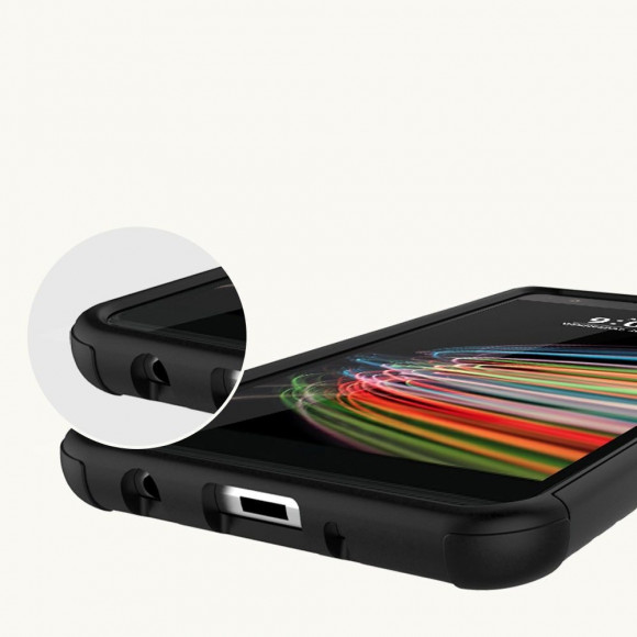 Чехол Hybrid Armor для LG X Style K200DS (черный) Чехол Hybrid Armor для LG X Style K200DS (черный)