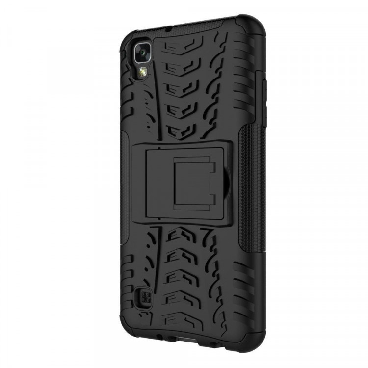 Чехол Hybrid Armor для LG X Style K200DS (черный)