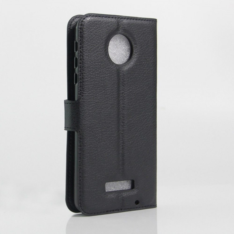 Чехол с визитницей для Motorola Moto Z Play (черный)