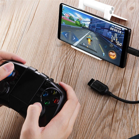 Адаптер Rock Type-C 3.0 Male - USB 3.0 Female (20см.)