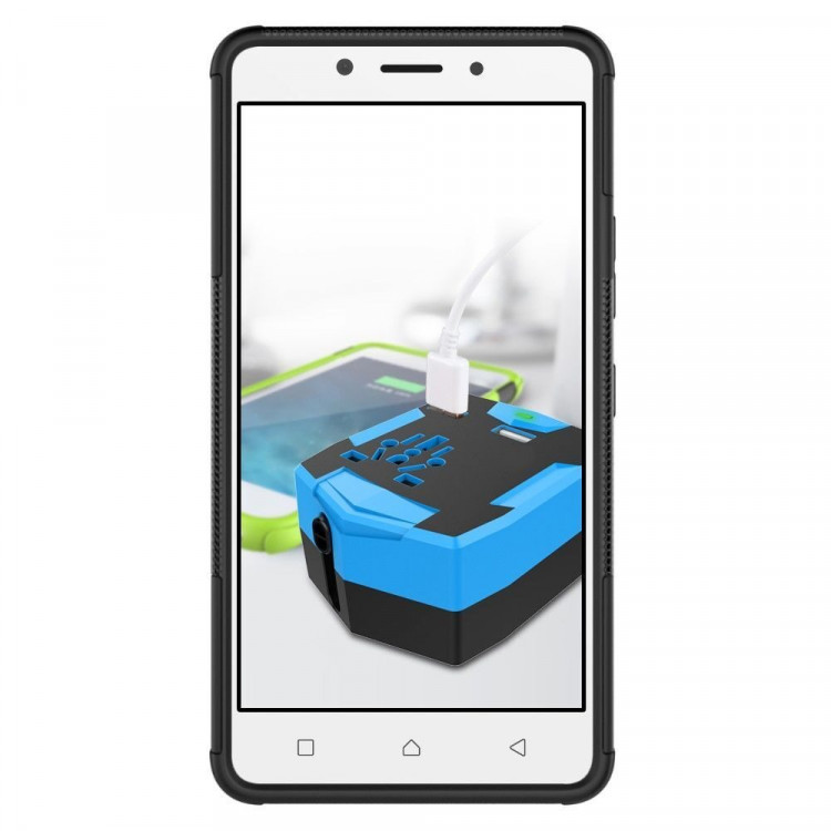 Чехол Hybrid Armor для Lenovo K6 Note (черный)