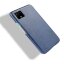 Кожаная накладка-чехол для Google Pixel 4 XL (синий)